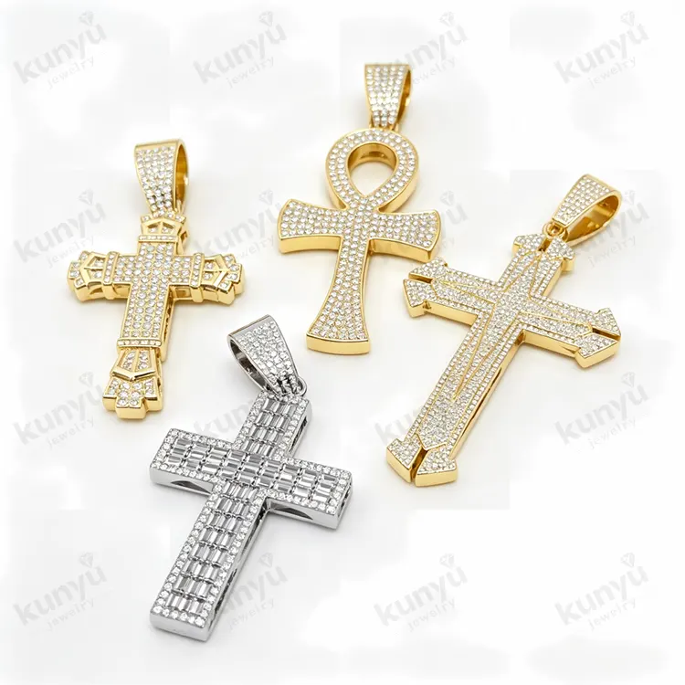Gold Plated Hip Hop Pendant